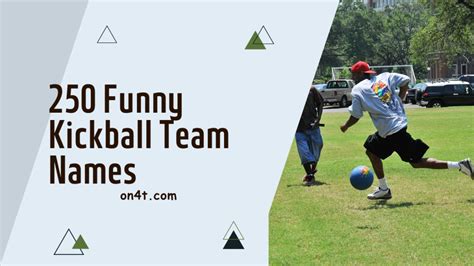 funny kickball team names reddit|kickball puns.